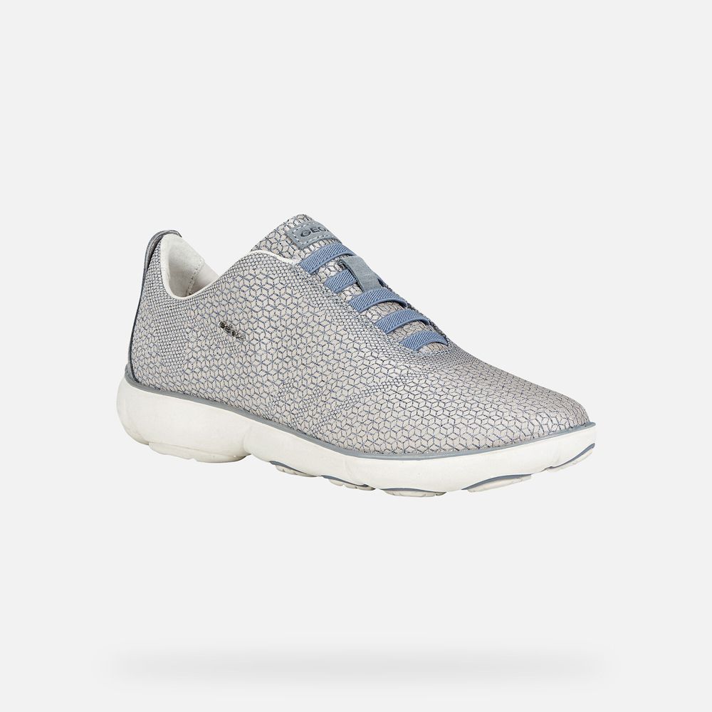 Geox Bayan Spor Ayakkabı Beyaz - Nebula - EMG-342901